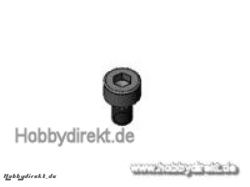 InnensechskantSCHRAUBE M3X5 2STK Robbe 1-S0079 S0079