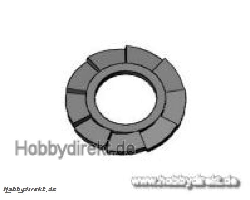 FAECHERSCHEIBE 2,5/5 10 STK Robbe 1-S0091 S0091