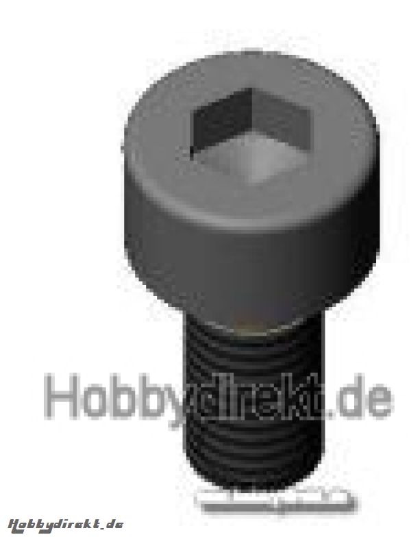 InnensechskantSCHRAUBE M3X6 4STK Robbe 1-S4141 S4141