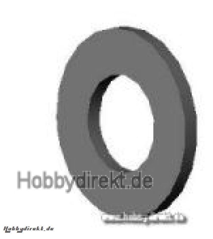 PASS-SCHEIBE 3X6X0,5 2STK Robbe 1-S4524 S4524