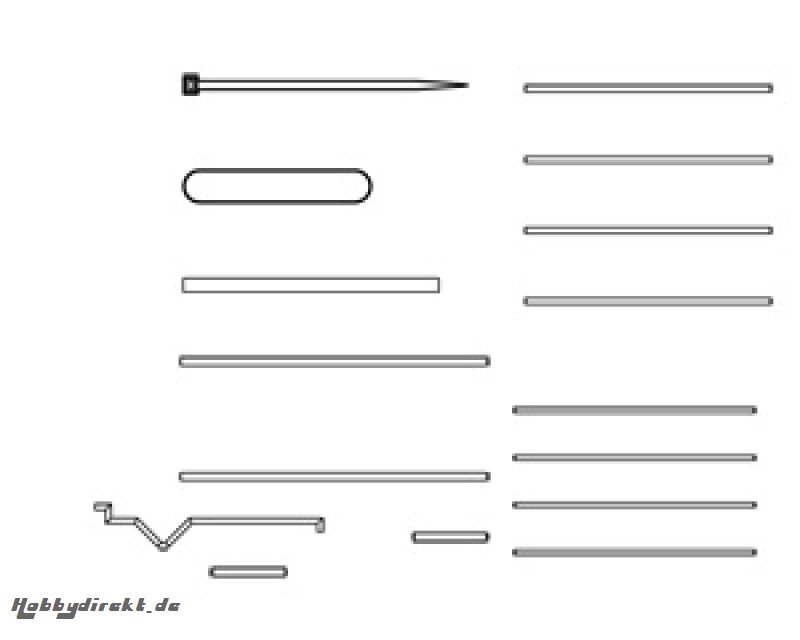 Stangen, Kleinteile Pichler C2127