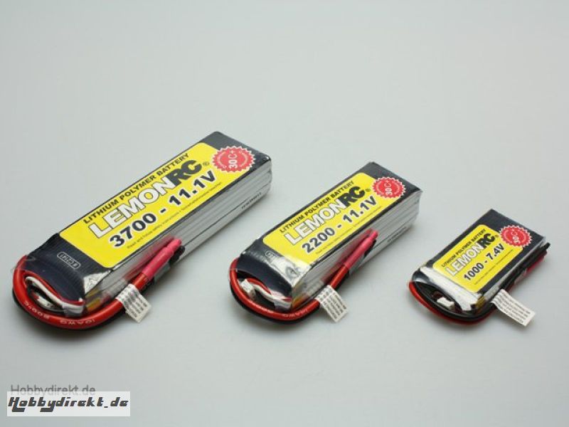 LEMONRC 3700 - 11,1V Pichler C2141