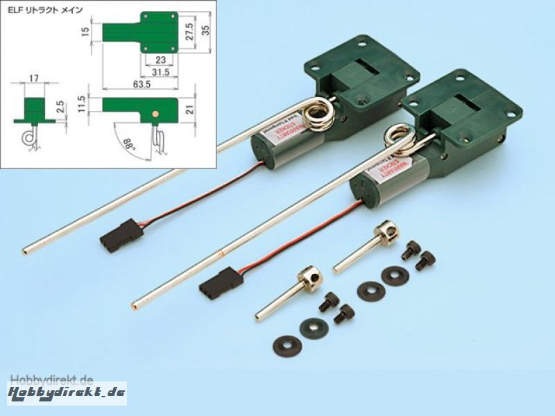 Elektrisches Einziehfahrwerk Pichler C4675