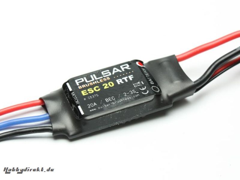 Brushless Regler ESC 20 RTF Pichler C5375