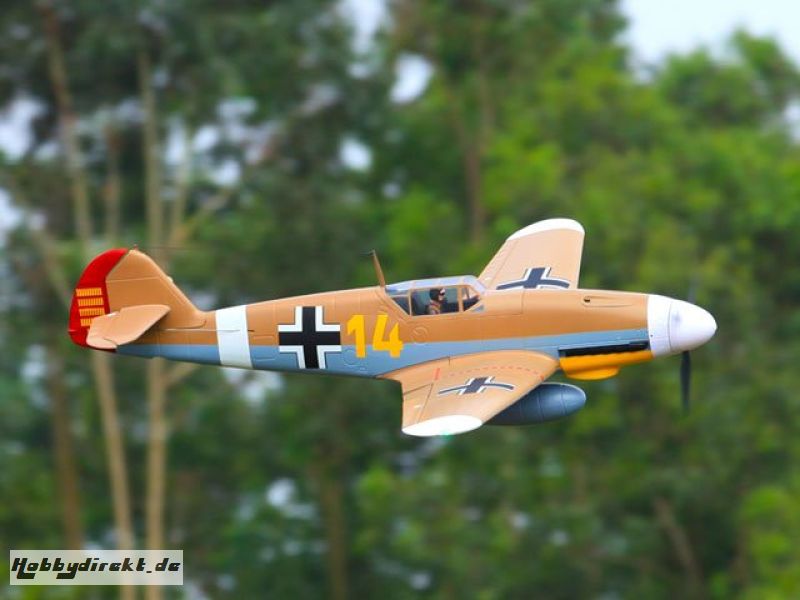 Messerschmitt BF109 Brown PNP Pichler C7334