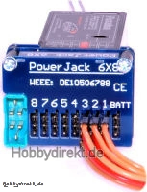 Orbit Power Jack 6x8 Empfänger Adapter