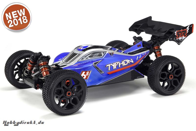 Arrma - Typhon 6S BLX 4WD - 1/8 Buggy RTR - ohne Akku und Ladegerat AR106028 Hobbico