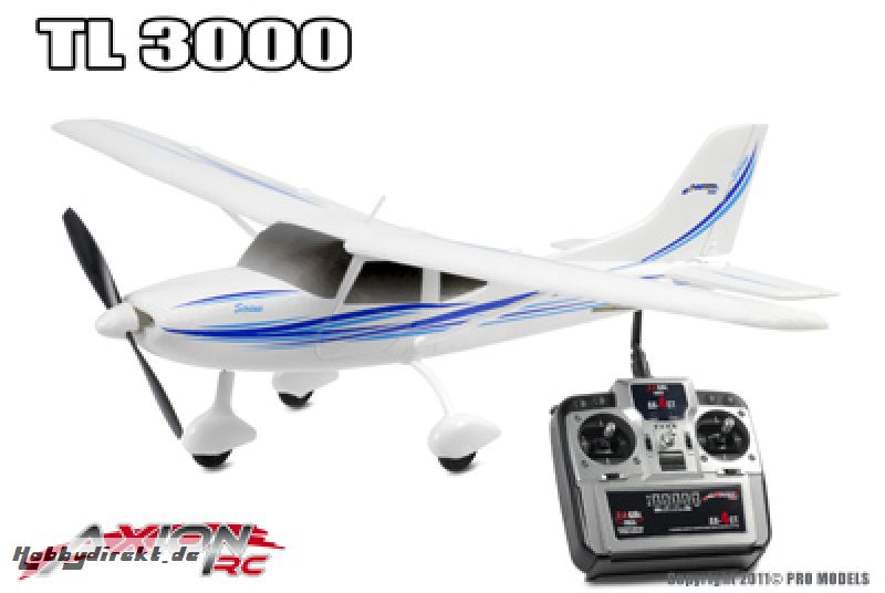 Axion RC - TL 3000, RTF 2.4gHz Mode 1 AX-00120-01M1 Hobbico