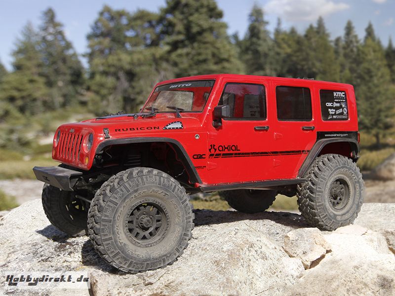 Axial - SCX10 II Jeep Wrangler Rubicon 4WD 1/10 RTR - no battery, no charger AX90060 Hobbico