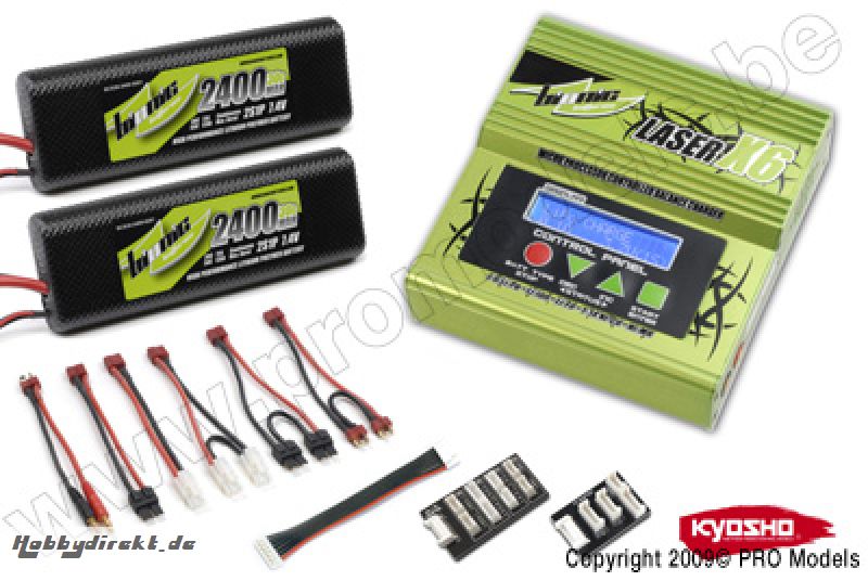 BIONIC CHARGER / LIPO COMBO 30C 2400MAH KYOSHO BC-CHA-2400D