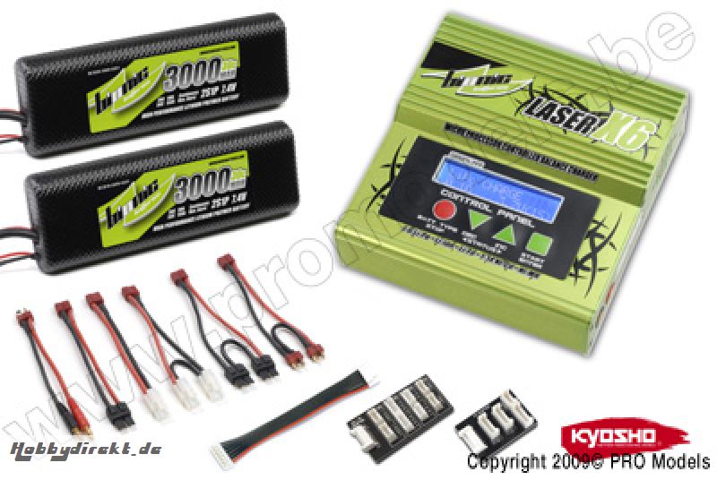 BIONIC CHARGER / LIPO COMBO 30C 3000MAH KYOSHO BC-CHA-3000D