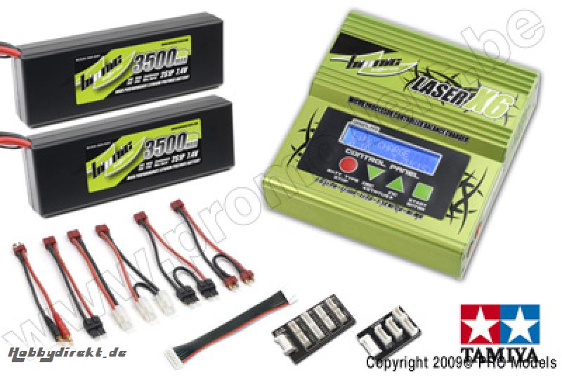 BIONIC CHARGER / LIPO COMBO 30C 3500MAH TAMIYA BC-CHA-3500T