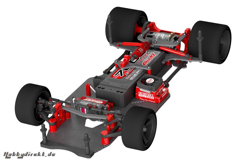 Team Corally - SSX-10 Car Kit - Chassis ohne Elektronik, Motor, Karosserie, Reifen C-00110