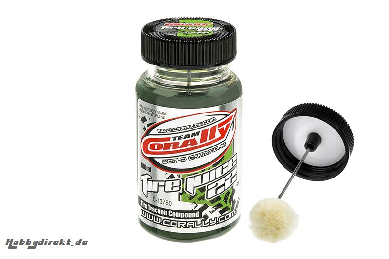 Team Corally - Tire Juice 22 - Reifenhaftmittel - Grün - Asphalt / Gummi Reifen C-13760