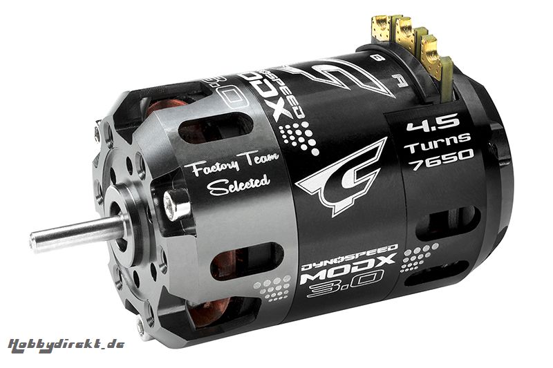 Team Corally - Dynospeed MODX 3.0 - 1/10 Sensored Wettbewerbs Brushless Motor - Modified - 2-Polig - 4.5 Turns - 7650 KV C-61001