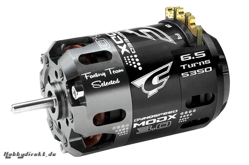 Team Corally - Dynospeed MODX 3.0 - 1/10 Sensored Wettbewerbs Brushless Motor - Modified - 2-Polig - 6.5 Turns - 5350 KV C-61003