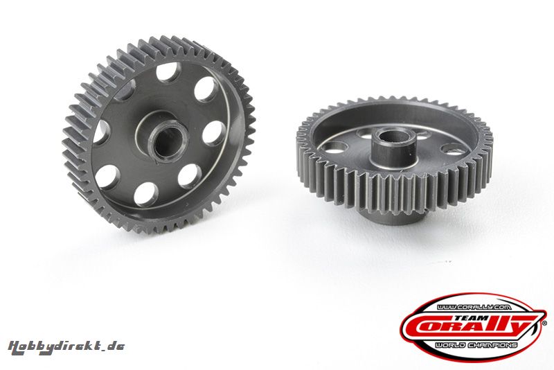 Team Corally - 64 DP Pinion  Short  Hard Anodised AL7075  45 Teeth - Ã¸3.17mm C-70345