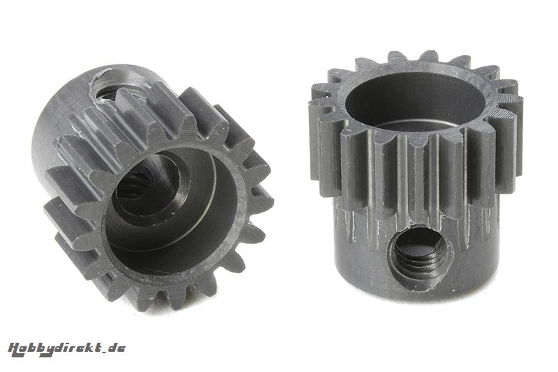 Team Corally - 48 DP Motorritzel - Hard Eloxiert AL7075 - 17 Zähne - Welle 3.17mm C-70417