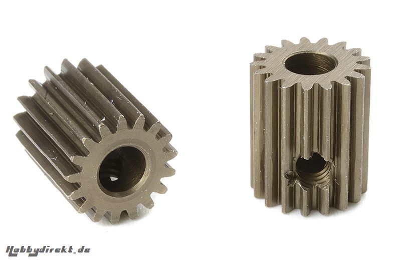 Team Corally - 64 DP Motorritzel - Stahl gehärtet - 17 Zähne - Welle 3.17mm C-71317