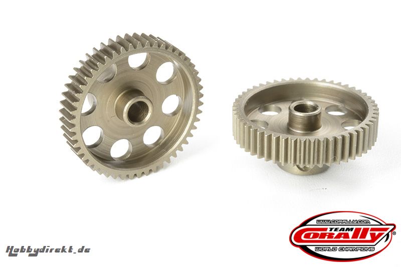 Team Corally - 64 DP Pinion  Short  Hardened Steel  45 Teeth - Ã¸3.17mm C-71345