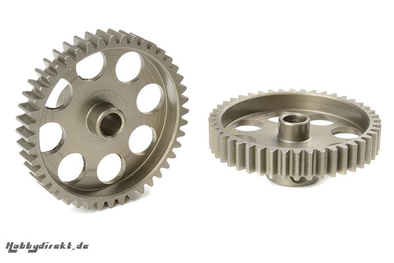 Team Corally - 48 DP Motorritzel - Stahl gehärtet - 44 Zähne - Welle 3.17mm C-71444