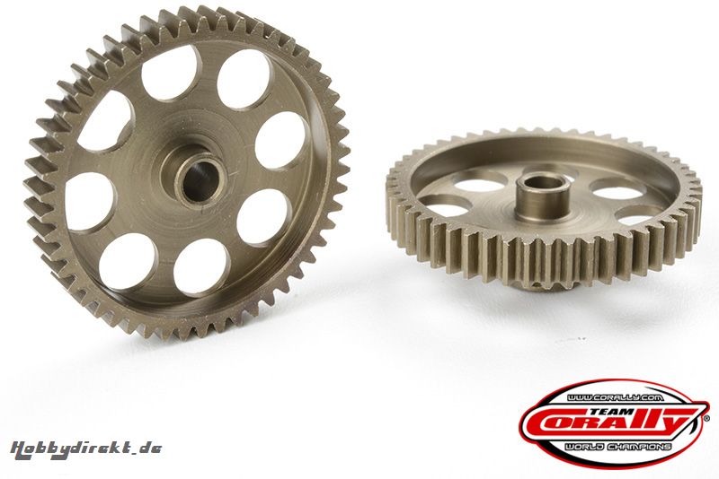 Team Corally - 48 DP Pinion  Short  Hardened Steel  45 Teeth  - Ã¸3.17mm C-71445