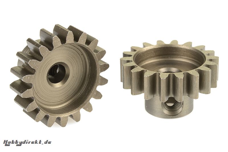 Team Corally - 32 DP Motorritzel - Stahl gehärtet - 18 Zähne - Welle 3.17mm C-71518