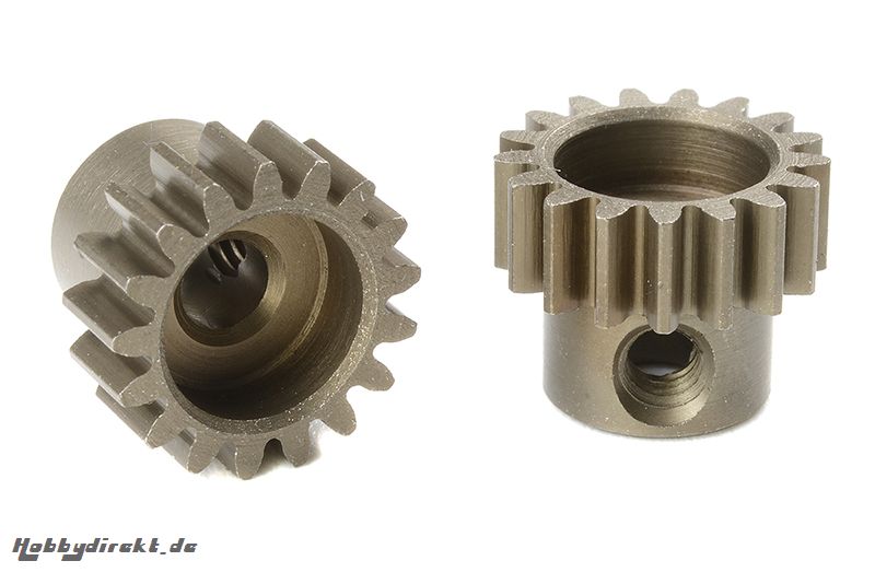 Team Corally - M0.6 Motorritzel - Stahl gehärtet - 17 Zähne - Welle 3.17mm C-71617