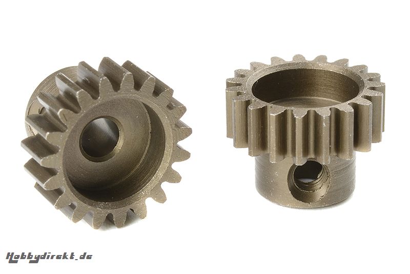 Team Corally - M0.6 Motorritzel - Stahl gehärtet - 19 Zähne - Welle 3.17mm C-71619