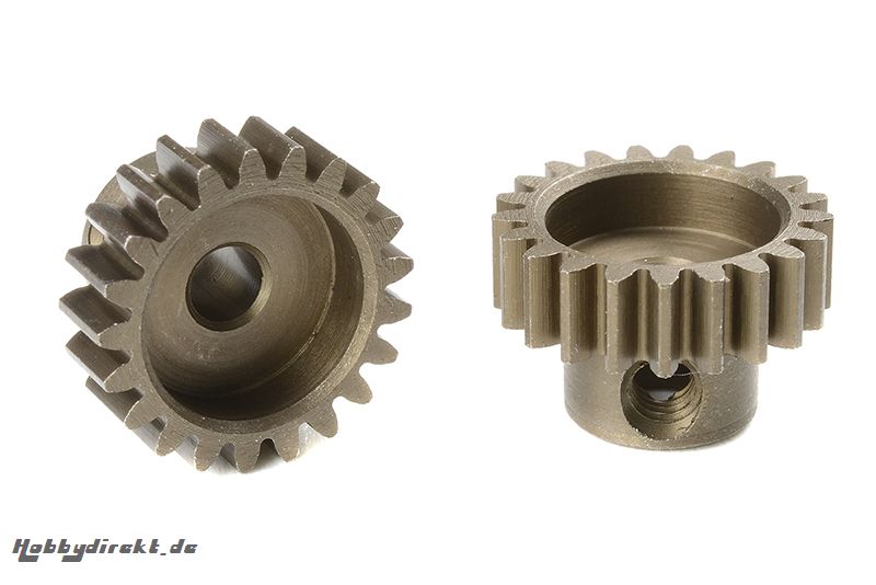 Team Corally - M0.6 Motorritzel - Stahl gehärtet - 21 Zähne - Welle 3.17mm C-71621