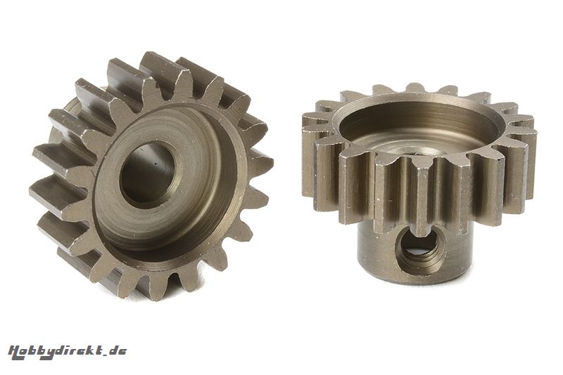 Team Corally - M1.0 Motorritzel - Stahl gehärtet - 18 Zähne - Welle 5mm C-72718