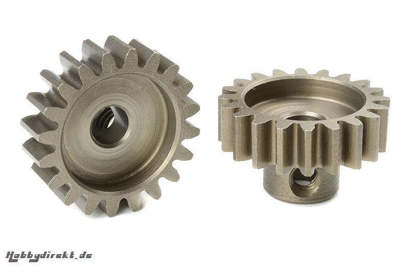 Team Corally - M1.0 Motorritzel - Stahl gehärtet - 20 Zähne - Welle 5mm C-72720