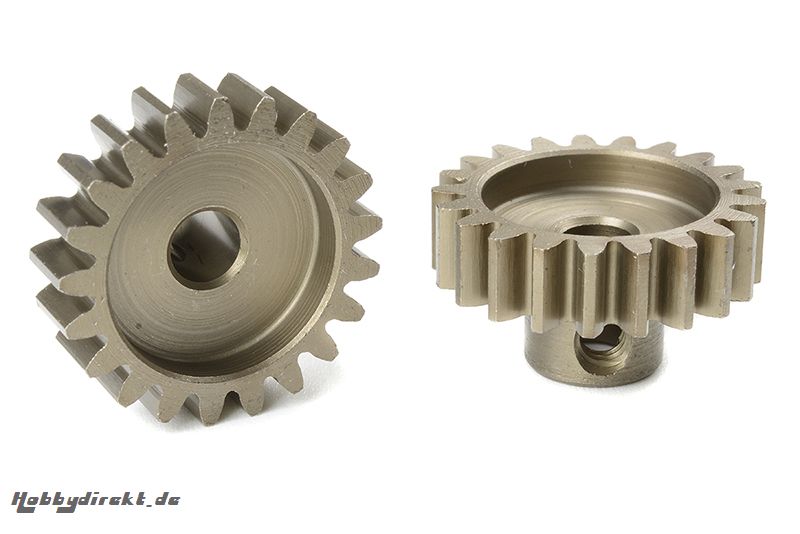 Team Corally - M1.0 Motorritzel - Stahl gehärtet - 21 Zähne - Welle 5mm C-72721