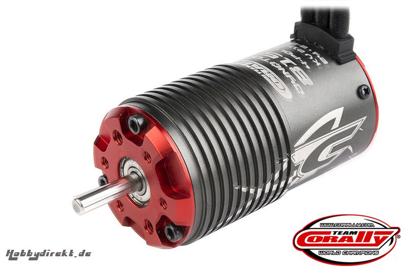 Team Corally - Dynotorq 815 Sensored 4-Pole 1750KV Brushless Motor C-816175