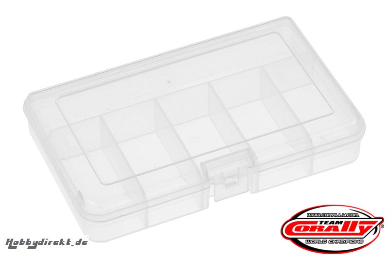 Team Corally - Assortment Box - Medium - 6 Compartments - 165x112x31mm C-90256