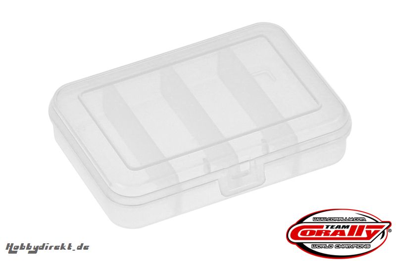 Team Corally - Assortment Box - Small - 4 Compartments - 91x66x21mm C-90266