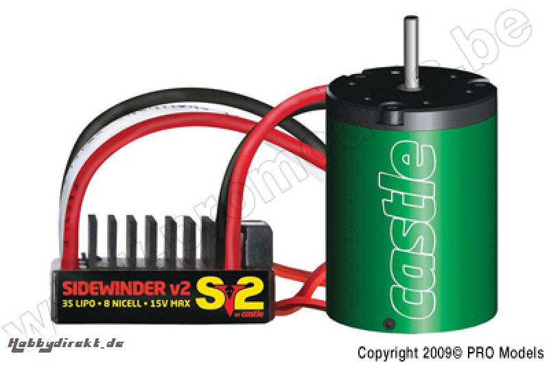 SV2 Sidewinder 1:10TH 12V SPORT CAR ESC 5700  COMBO CC-010-0094-02