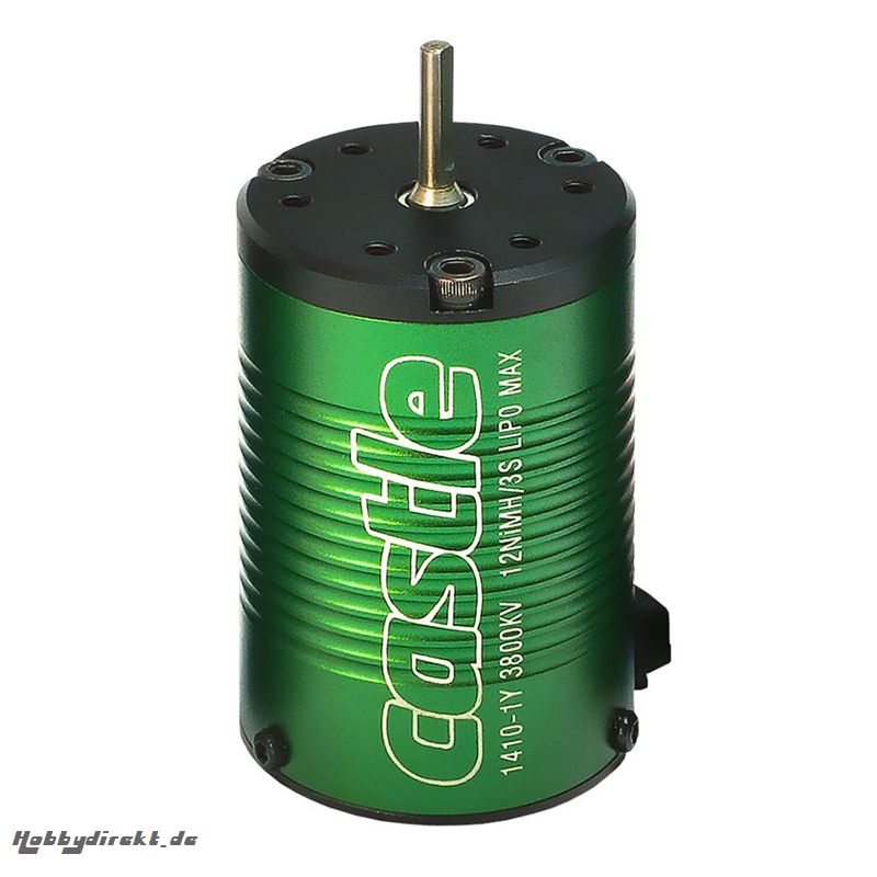 Castle - Brushless Motor 1410 - 3800KV - 4-Polig - Sensorless CC-060-0021-00