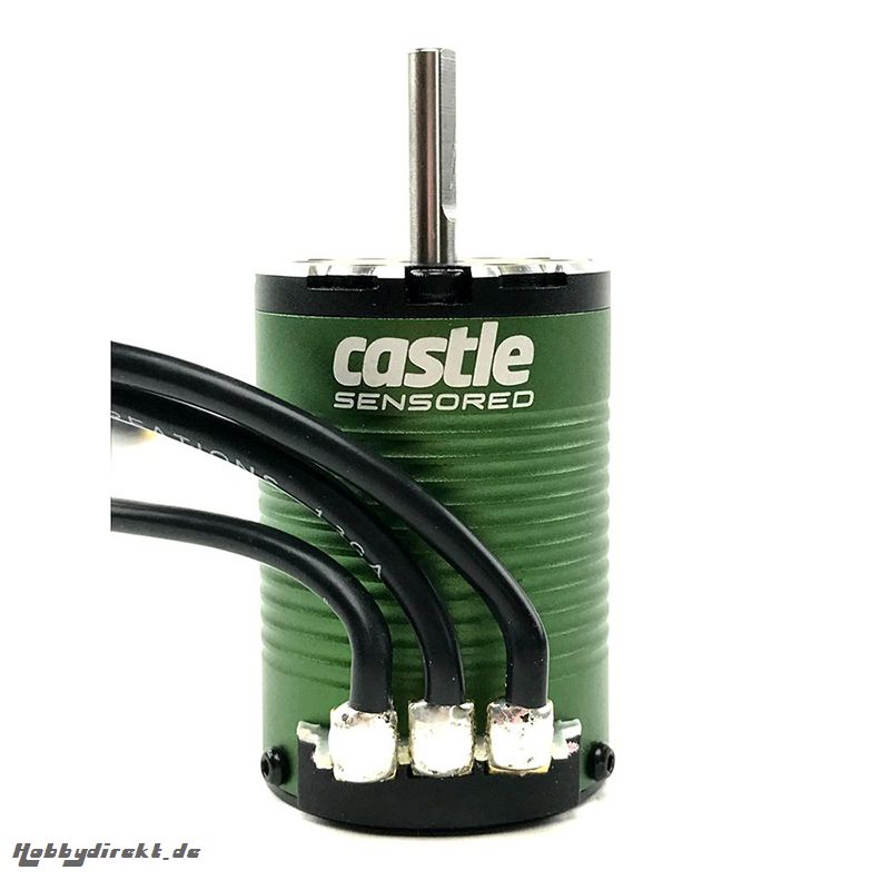 Castle - Brushless Motor 1410 - 3800KV - 4-Polig - Welle 5mm CC-060-0066-00