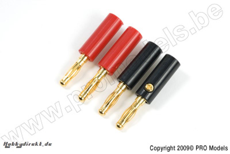 Fusion - Banana Plugs - 4mm Gold FS-BAN04/02