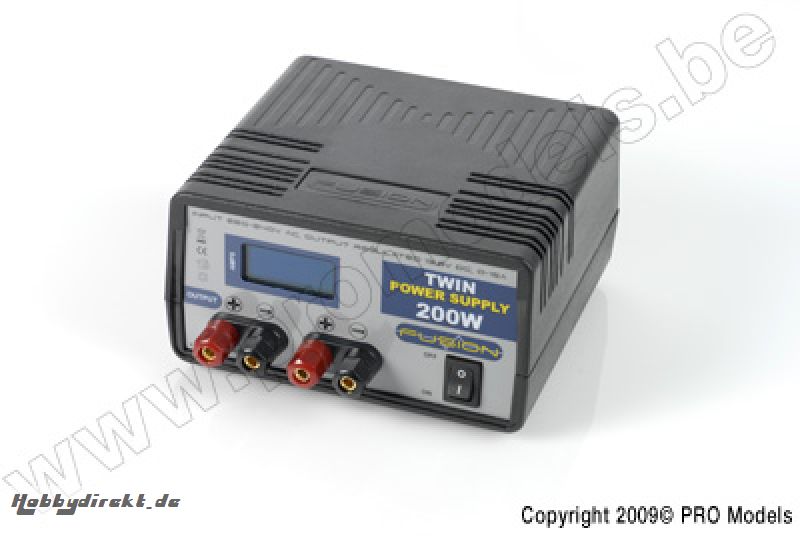 Fusion - Power Supply PS 200 Twin 13,8V 200Watt FS-PS200TE