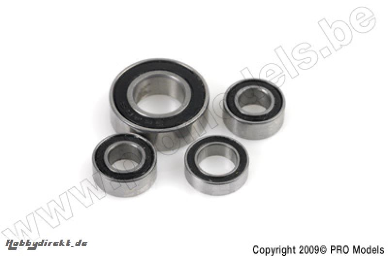 G-Force RC - Ball Bearing - Ceramic Balls - ABEC 3 - Gummidichtung - 5X8X2,5C - MR85-2RS/C - 2 St GF-0510-002