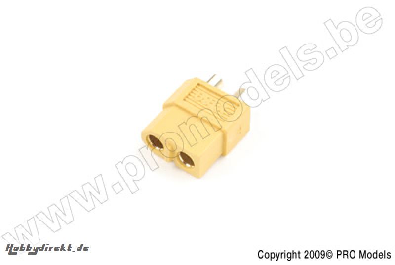 G-Force RC - Steckverbinder - XT-60 - Goldkontakten - Stecker - 4 St GF-1003-002