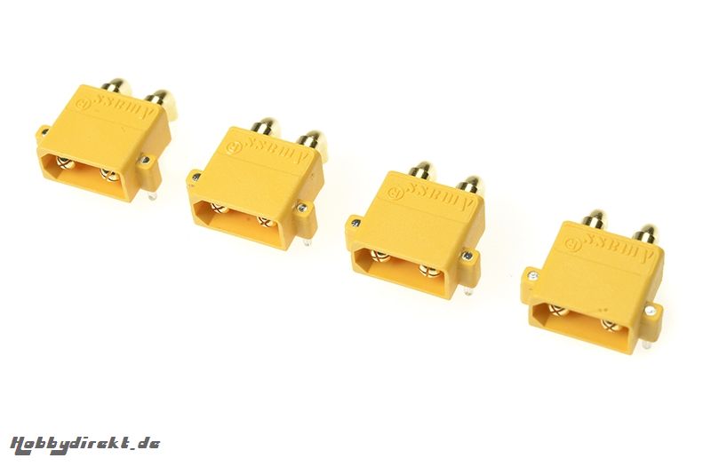 G-Force RC - Steckverbinder - XT-30PW - Goldkontakten - Stecker - 4 St GF-1031-002