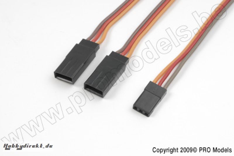 G-Force RC - Servo V-Kabel - JR/Hitec - 22AWG / 60 Stränge - 30cm - 1 St GF-1101-021