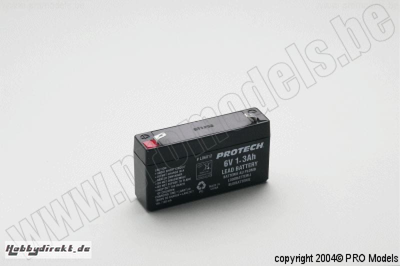 BLEIBATTERIE 6V 1,2A L06012