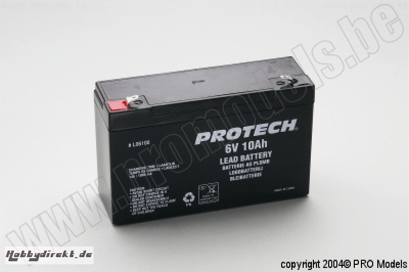 BLEIBATTERIE 6V 10AH L06100