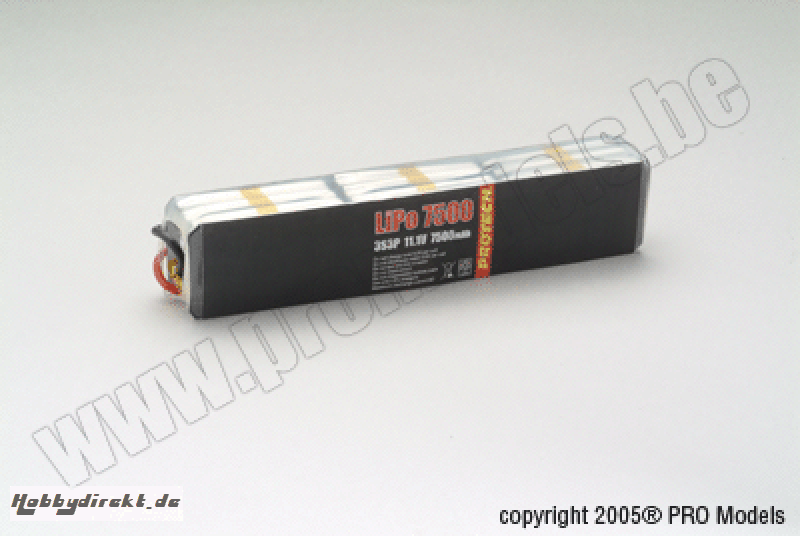 LI-PO POWERPACK 11,1V 7500MAH LP133750