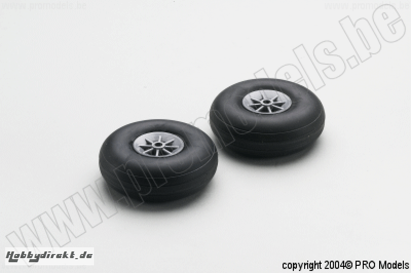 Protech RC - Wheel Nylon Hub 63 mm, 2 Pcs MA147