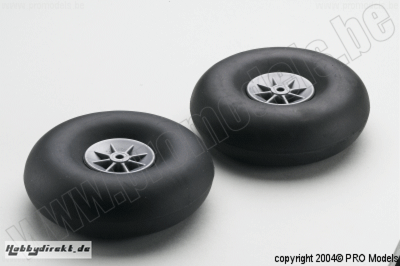 Protech RC - Wheel Nylon Hub 100 mm, 2 Pcs MA184